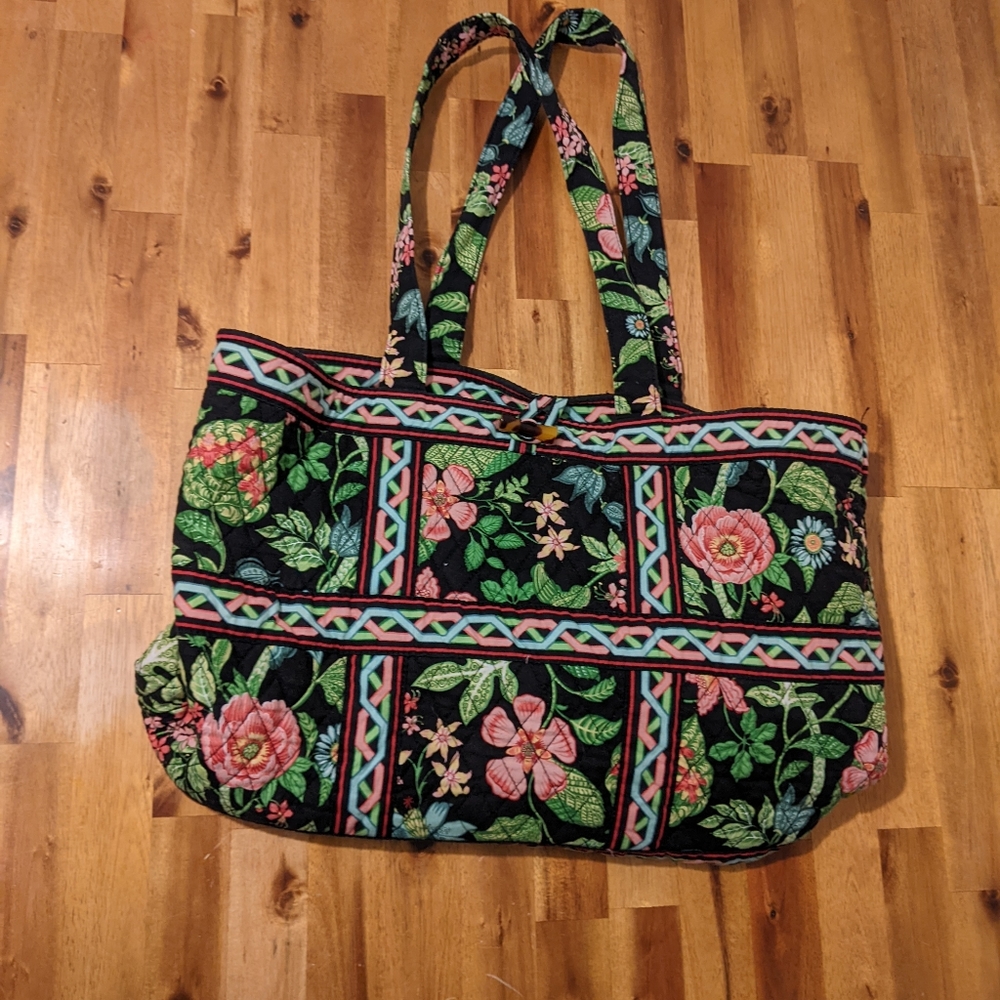 Vera Bradley Large Tic Tac Tote Botanica